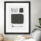 Square mind by M Studio on GIANT ART - white