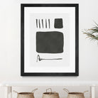 Square mind by M Studio on GIANT ART - white