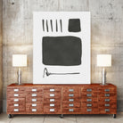 Square mind by M Studio on GIANT ART - white