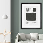 Square mind by M Studio on GIANT ART - white