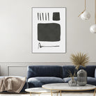 Square mind by M Studio on GIANT ART - white