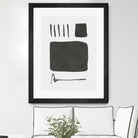 Square mind by M Studio on GIANT ART - white