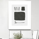 Square mind by M Studio on GIANT ART - white