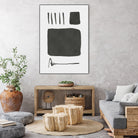 Square mind by M Studio on GIANT ART - white