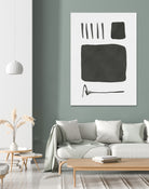 Square mind by M Studio on GIANT ART - white