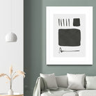 Square mind by M Studio on GIANT ART - white