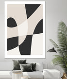 Art Graphique by M Studio on GIANT ART - beige