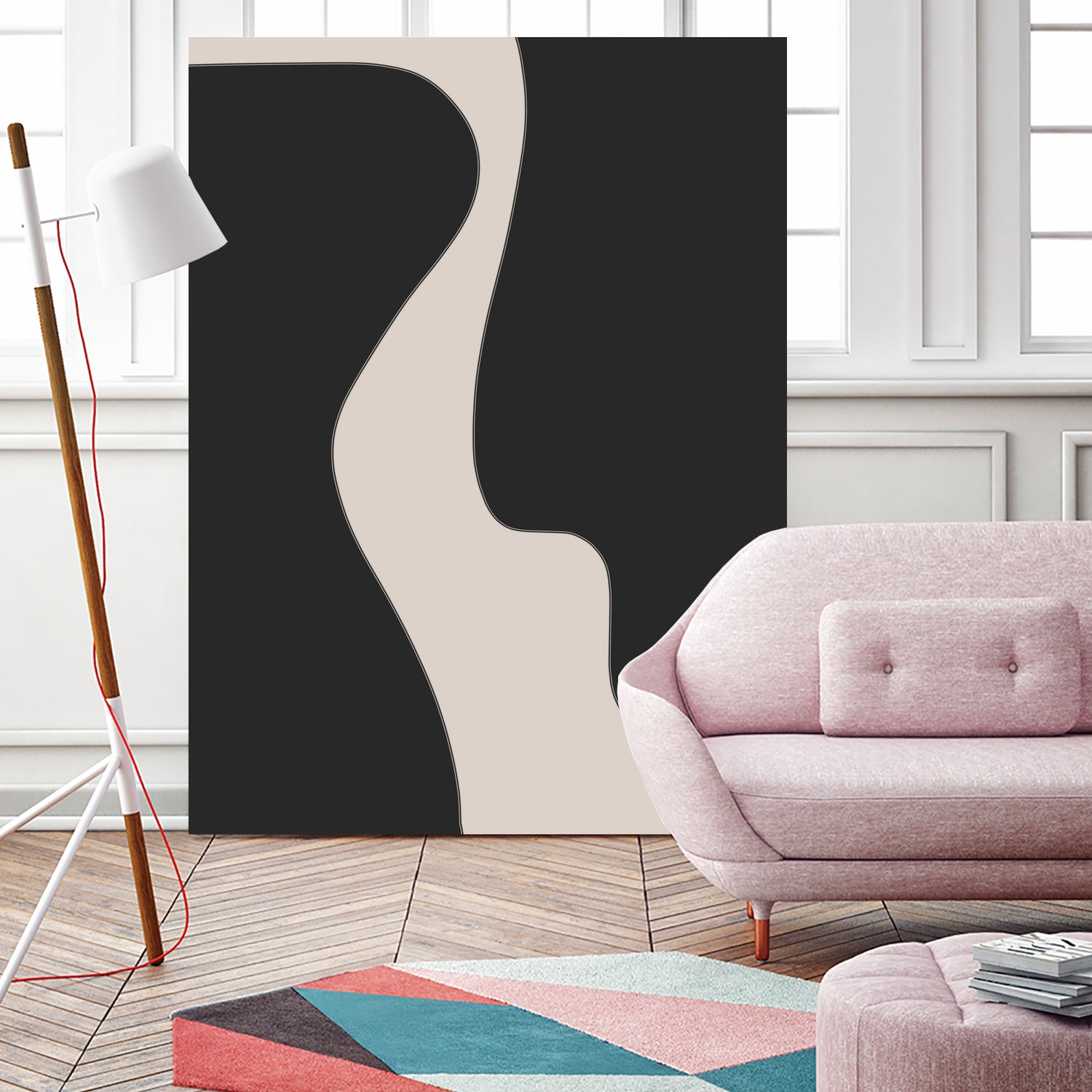 Black Shapes by Clicart Studio on GIANT ART