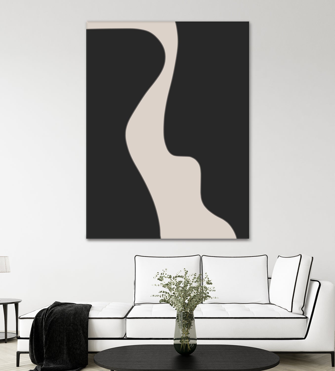 Black Shapes by Clicart Studio on GIANT ART