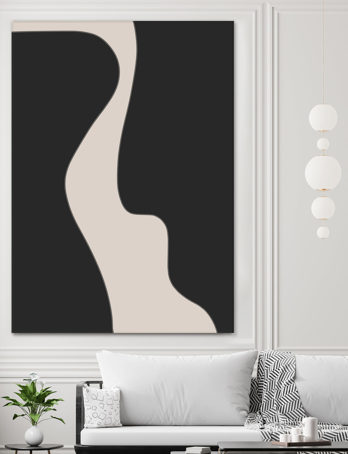 Black Shapes by Clicart Studio on GIANT ART