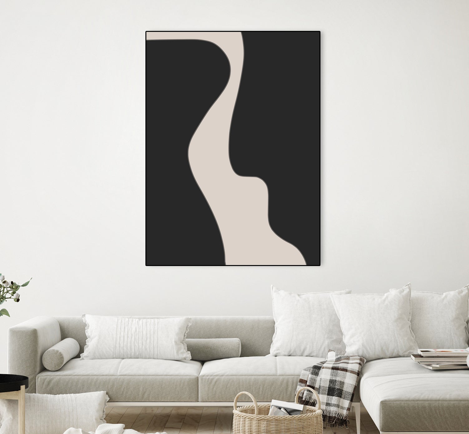 Black Shapes by Clicart Studio on GIANT ART