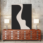 Black Shapes by M Studio on GIANT ART