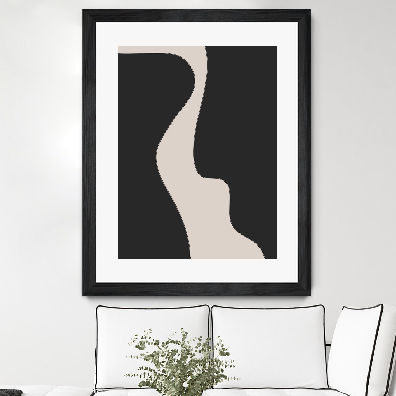 Black Shapes by M Studio on GIANT ART