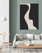 Black Shapes by M Studio on GIANT ART