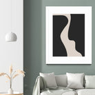 Black Shapes by M Studio on GIANT ART