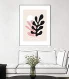 Pink Cut Outs III by Clicart Studio on GIANT ART