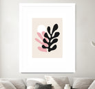 Pink Cut Outs III by M Studio on GIANT ART - beige scandinavian