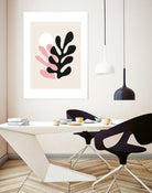 Pink Cut Outs III by M Studio on GIANT ART - beige scandinavian