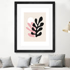 Pink Cut Outs III by M Studio on GIANT ART - beige scandinavian