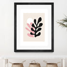 Pink Cut Outs III by M Studio on GIANT ART - beige scandinavian