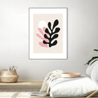 Pink Cut Outs III by Clicart Studio on GIANT ART