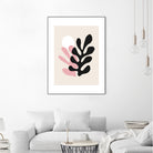 Pink Cut Outs III by Clicart Studio on GIANT ART