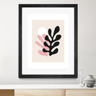 Pink Cut Outs III by M Studio on GIANT ART - beige scandinavian