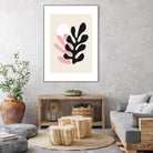 Pink Cut Outs III by Clicart Studio on GIANT ART