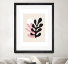 Pink Cut Outs III by M Studio on GIANT ART - beige scandinavian