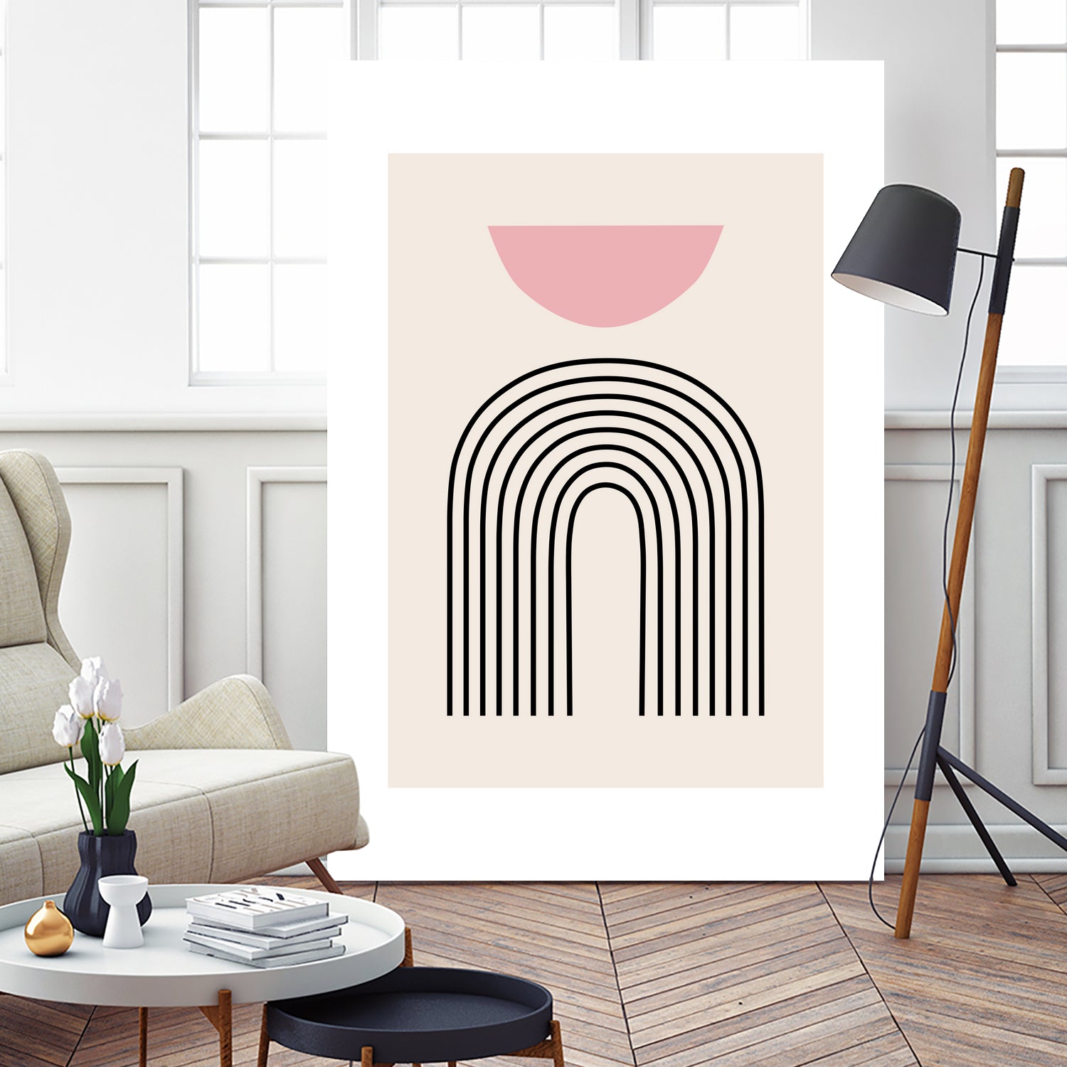 Pink Boho by Clicart Studio on GIANT ART