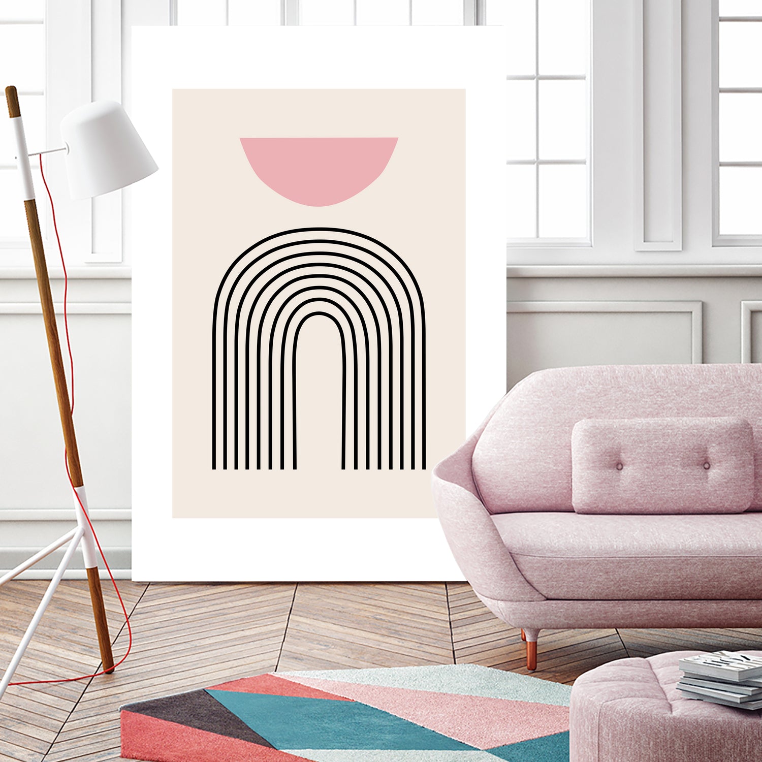 Pink Boho by Clicart Studio on GIANT ART