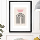 Pink Boho by M Studio on GIANT ART - beige scandinavian