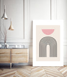 Pink Boho by M Studio on GIANT ART - beige scandinavian