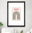 Pink Boho by M Studio on GIANT ART - beige scandinavian