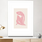 Nude Figure II by M Studio on GIANT ART - beige minimalist