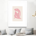 Nude Figure II by M Studio on GIANT ART - beige minimalist