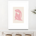 Nude Figure II by M Studio on GIANT ART - beige minimalist