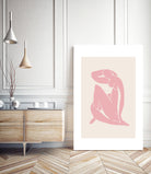 Nude Figure II by M Studio on GIANT ART - beige minimalist