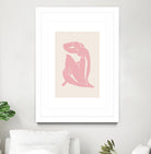 Nude Figure II by M Studio on GIANT ART - beige minimalist