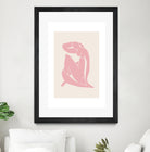 Nude Figure II by M Studio on GIANT ART - beige minimalist