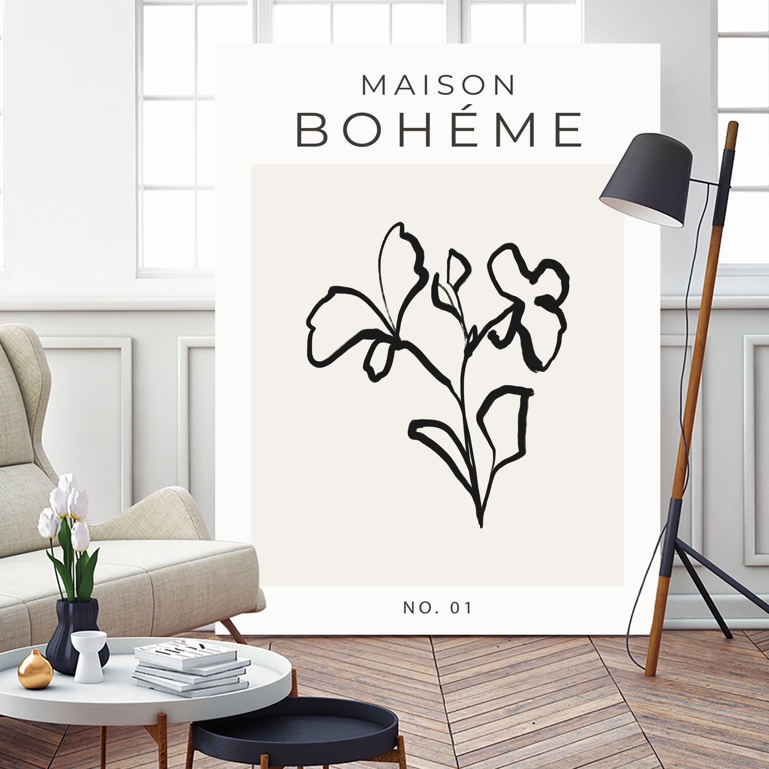 Maison Bohème No.1 by Clicart Studio  on GIANT ART