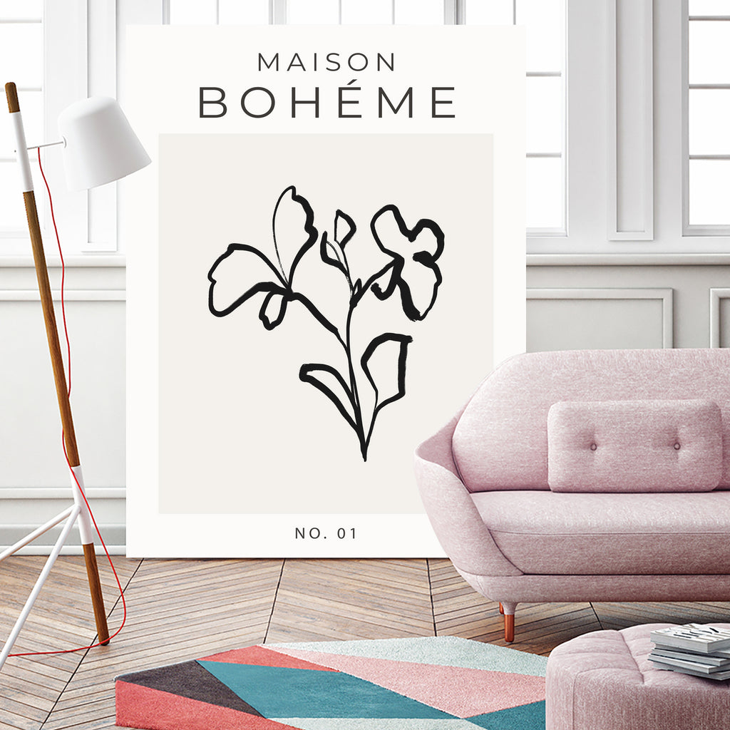 Maison Bohème No.1 by Clicart Studio  on GIANT ART