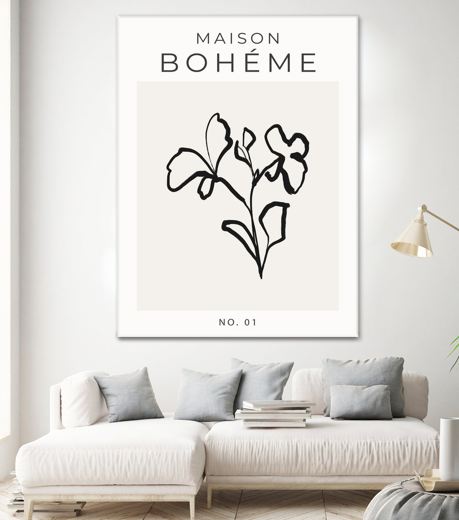 Maison Bohème No.1 by Clicart Studio  on GIANT ART