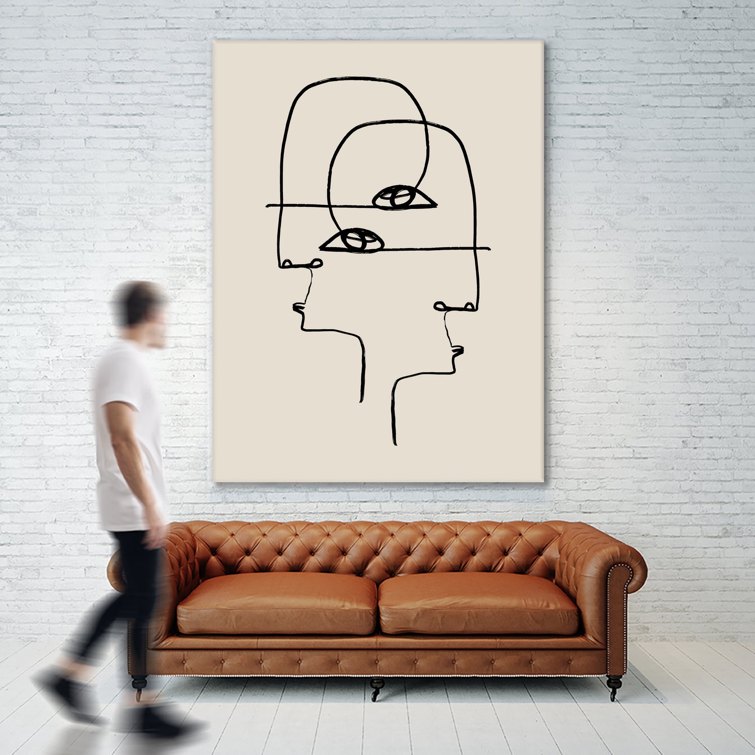 Faces by Clicart Studio on GIANT ART