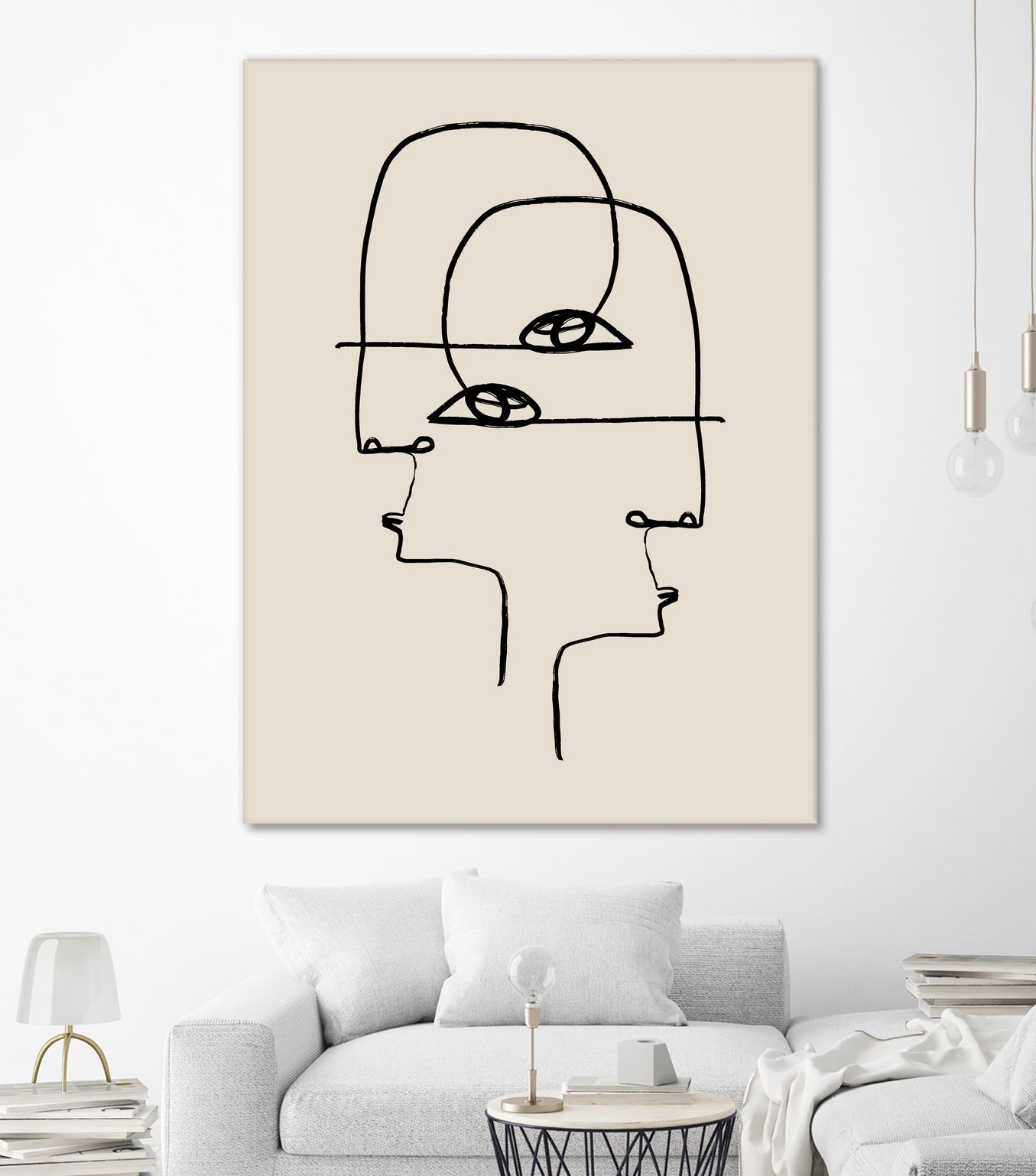 Faces by Clicart Studio on GIANT ART