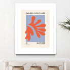 Papiers Découpés VII by M Studio on GIANT ART - orange minimalist