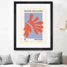 Papiers Découpés VII by M Studio on GIANT ART - orange minimalist