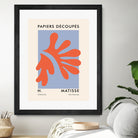 Papiers Découpés VII by M Studio on GIANT ART - orange minimalist