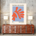 Papiers Découpés VII by M Studio on GIANT ART - orange minimalist