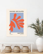 Papiers Découpés VII by M Studio on GIANT ART - orange minimalist